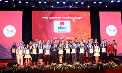 MIPEC MOVES UP 15 PLACES IN VNR500 RANKING IN 2017